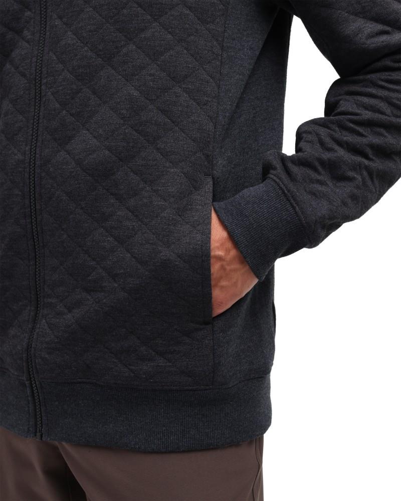 Evans Full Zip - Mens - meteorite black heather 1