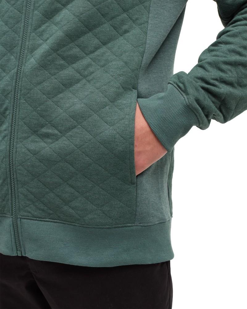 Evans Full Zip - Mens - pine green heather 1