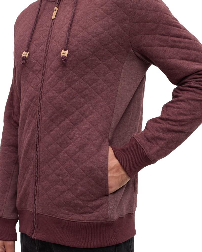 Evans Full Zip - Mens - red chestnut heather 1