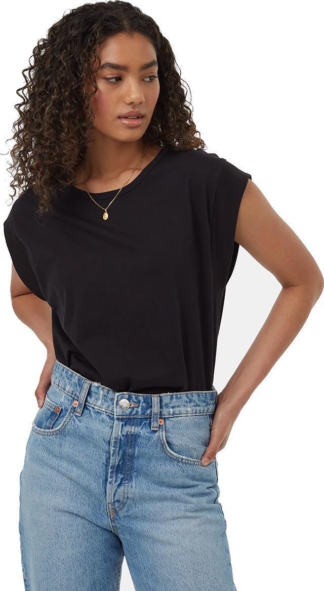Extended Shoulder Tank - Womens - meteorite black 1