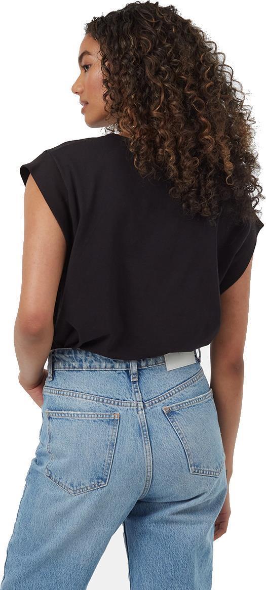 Extended Shoulder Tank - Womens - meteorite black 1