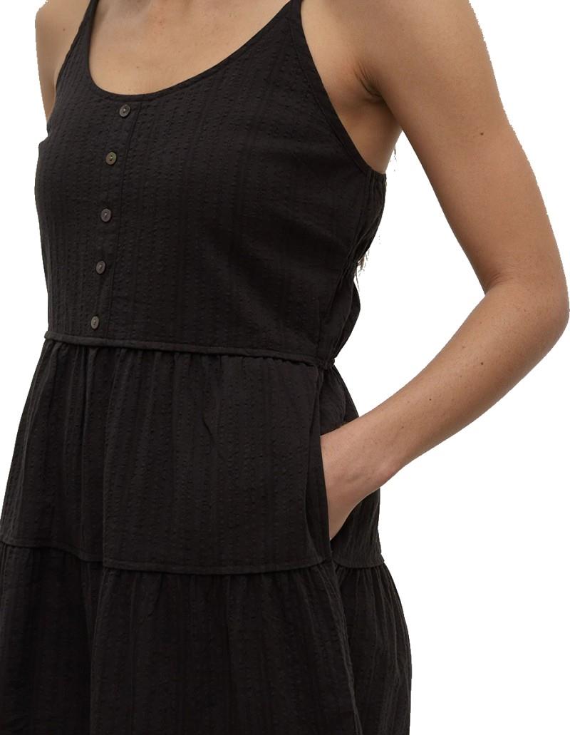 Fairweather Dress - meteorite black 1
