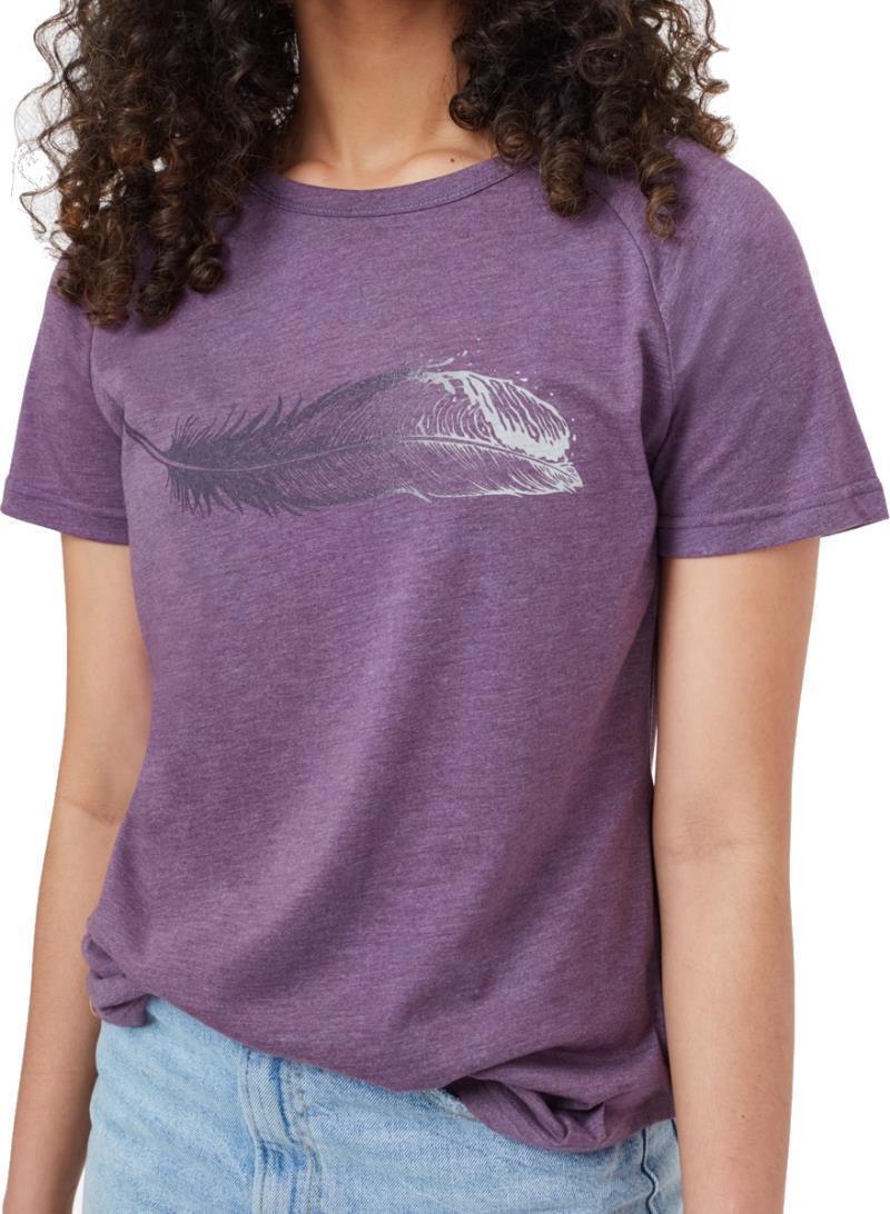 Featherwave SS Tee T-Shirt - Womens - vintage violet heather 1