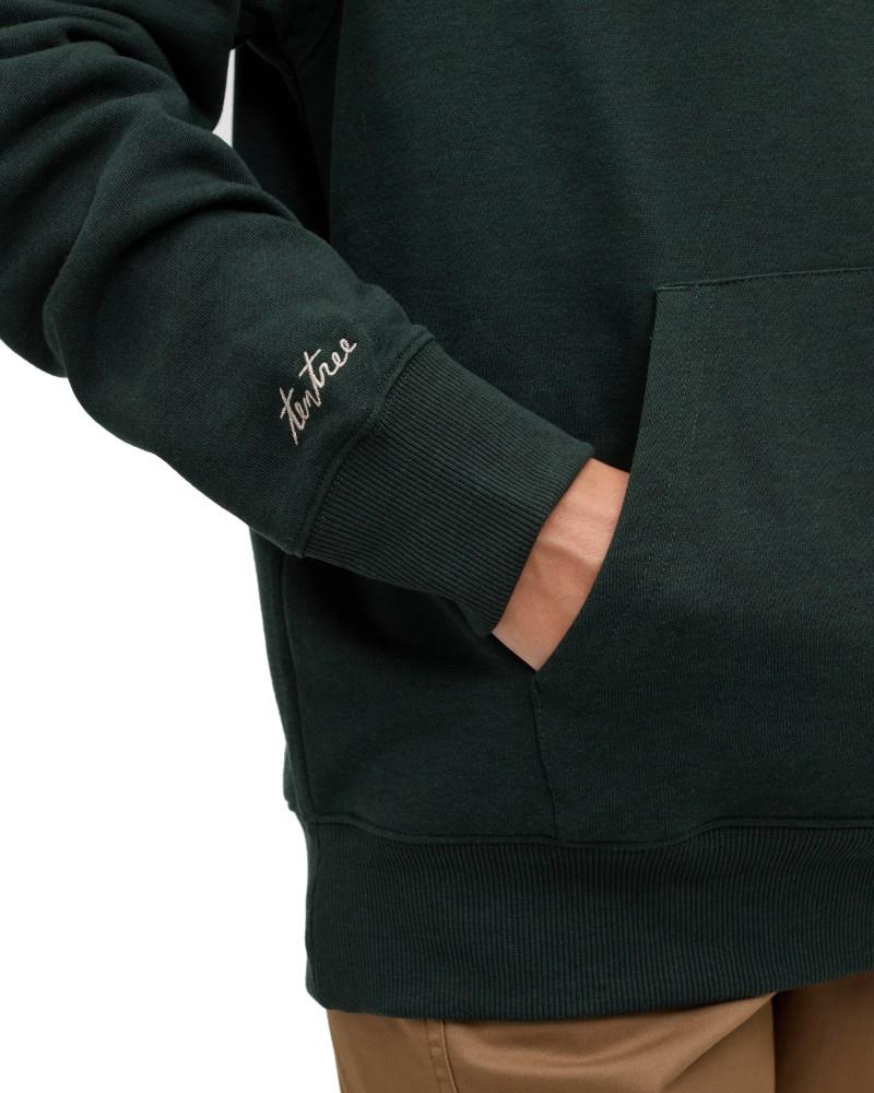 Field Foliage Hoodie - Womens - dark forest green / pale oak 1