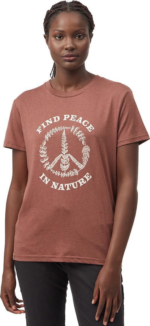 Find Peace T-Shirt - Womens - mesa red 1