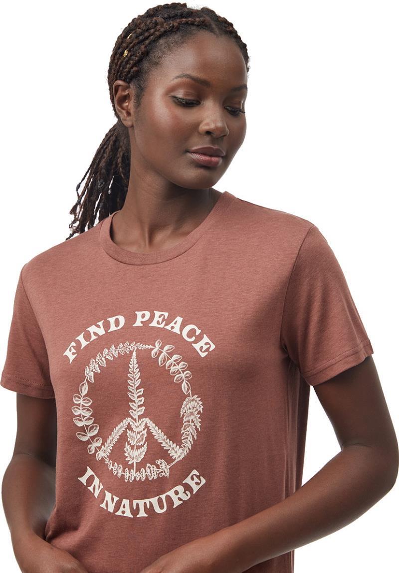 Find Peace T-Shirt - Womens - mesa red 1