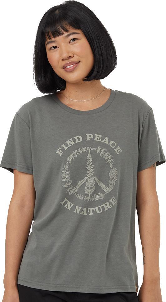 Find Peace T-Shirt - Womens - mineral / wrought iron 1