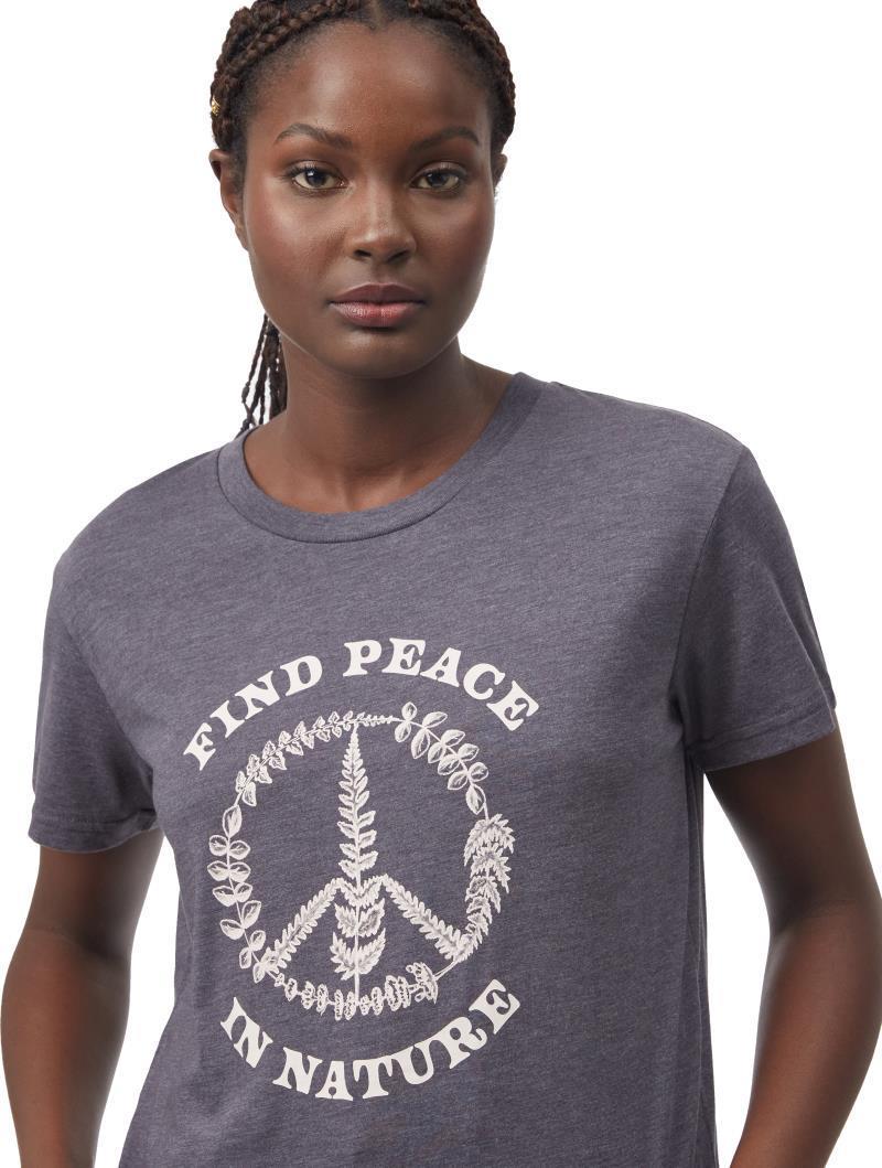 Find Peace T-Shirt - Womens - periscope grey 1