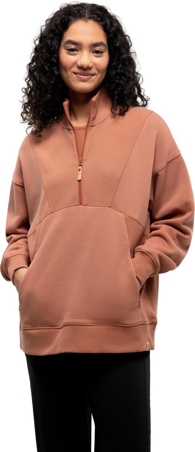 Finlayson 1/4 Zip - Womens - clay tile 1