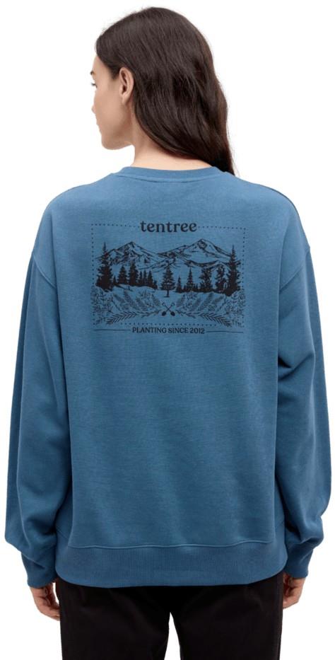 Floral Heritage Crew - Womens - blue horizon / meteorite black 1