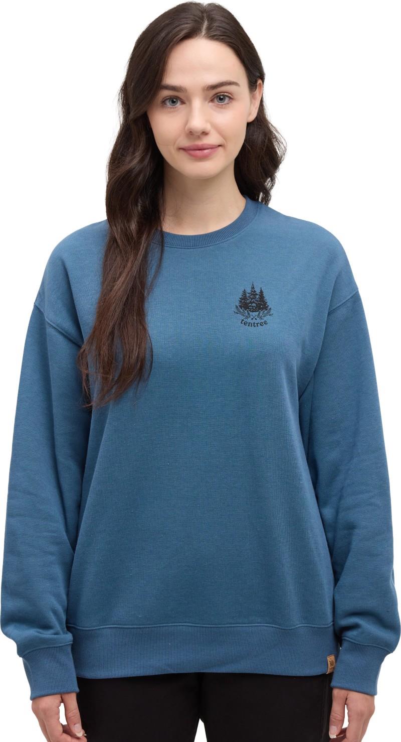 Floral Heritage Crew - Womens - blue horizon / meteorite black 1