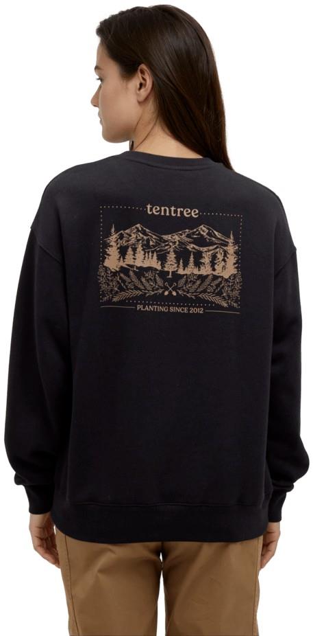 Floral Heritage Crew - Womens - meteorite black / hazelnut 1