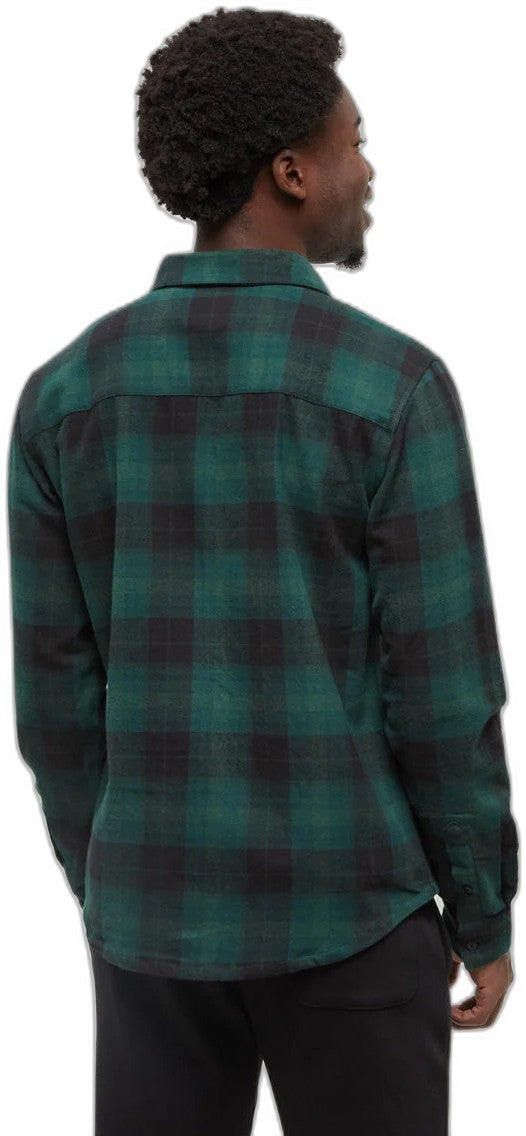 Forest Flannel Shirt - Mens - forest pine / storm plaid 1