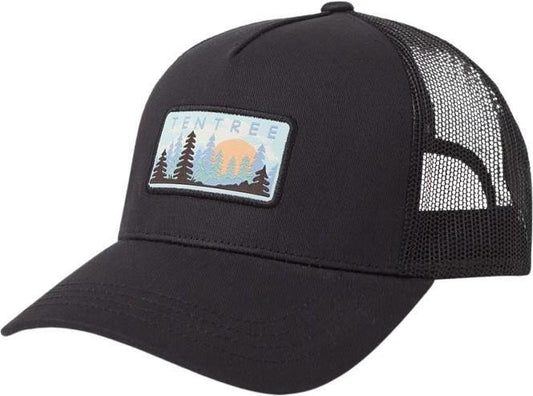 Forest Sun Altitude Hat - meteorite black / blue shadow 1