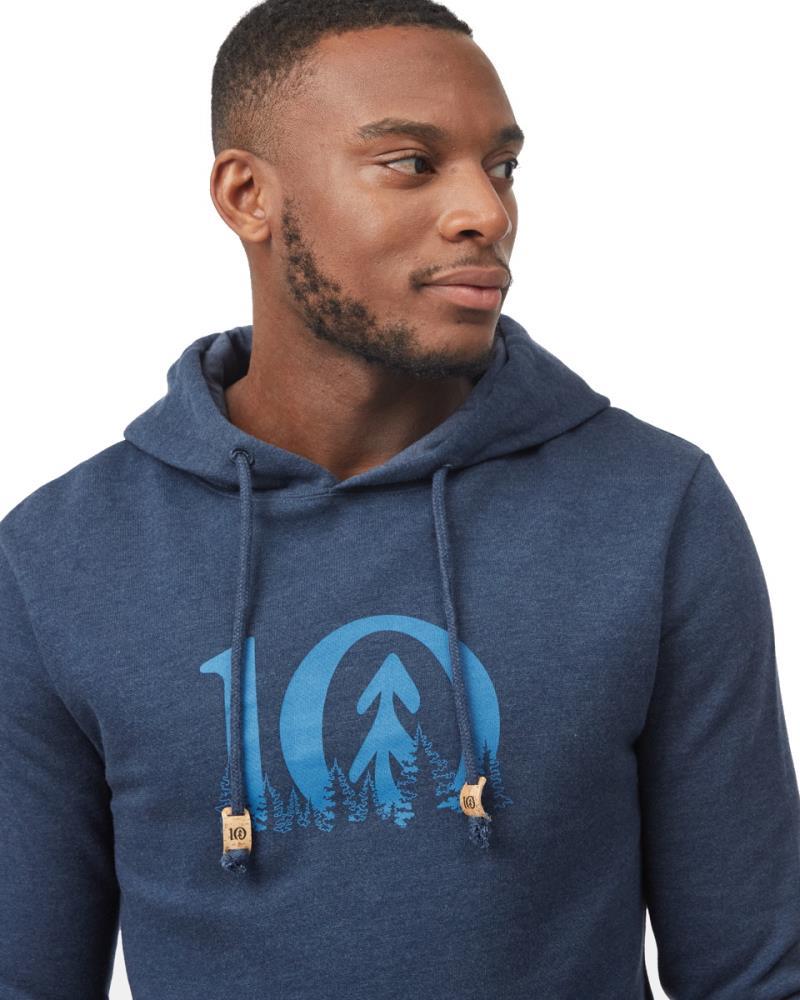 Forest Ten Hoodie - Mens - dress blue heather 1