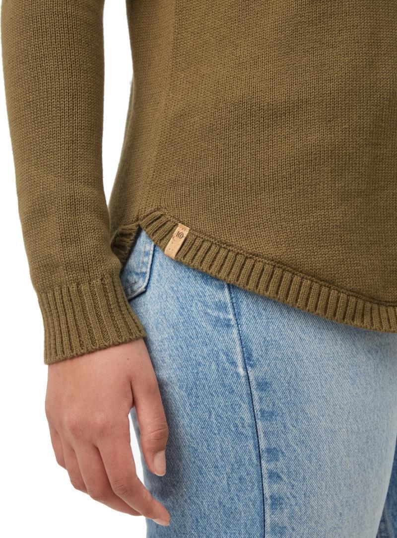 Forever After Sweater - Womens - uniform green 1