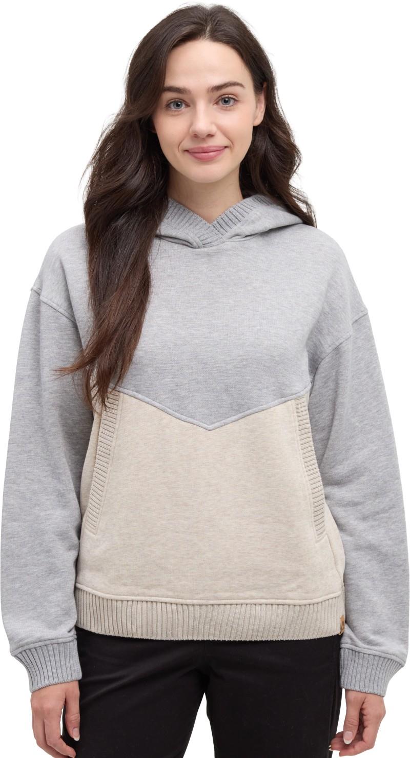 Foster Hoodie - Womens - harbour grey heather / pale oak heather 1