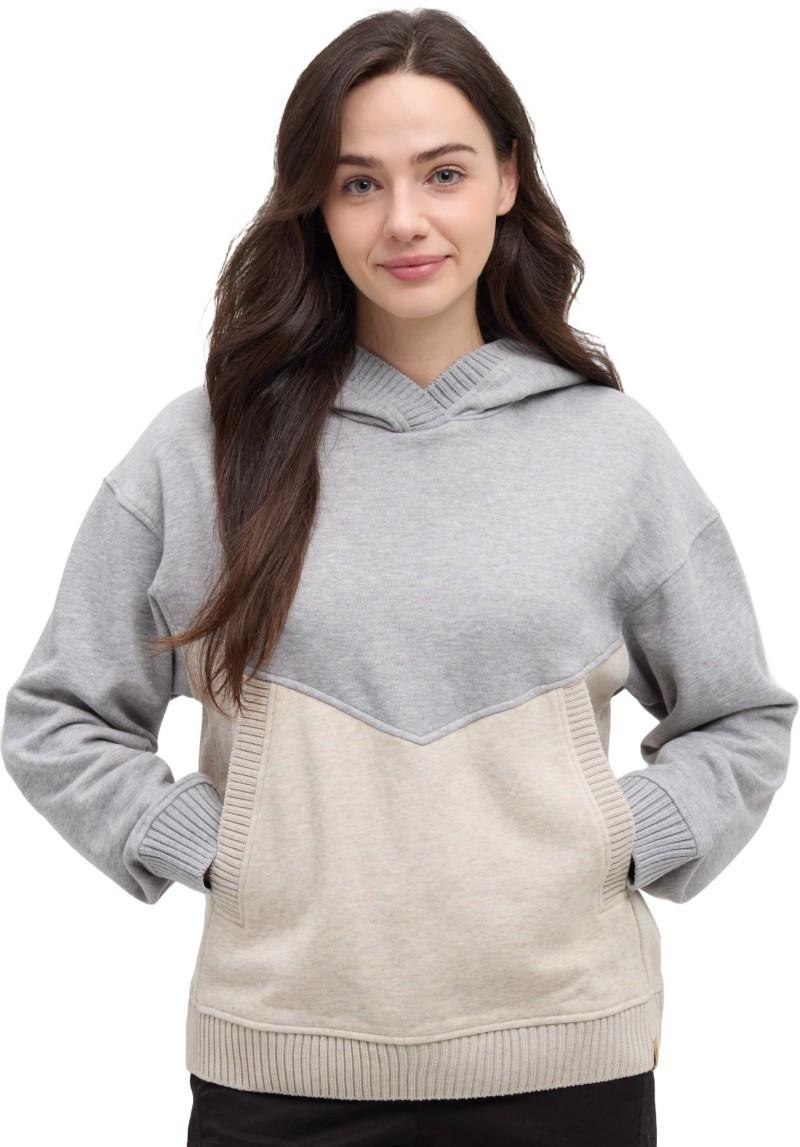 Foster Hoodie - Womens - harbour grey heather / pale oak heather 1