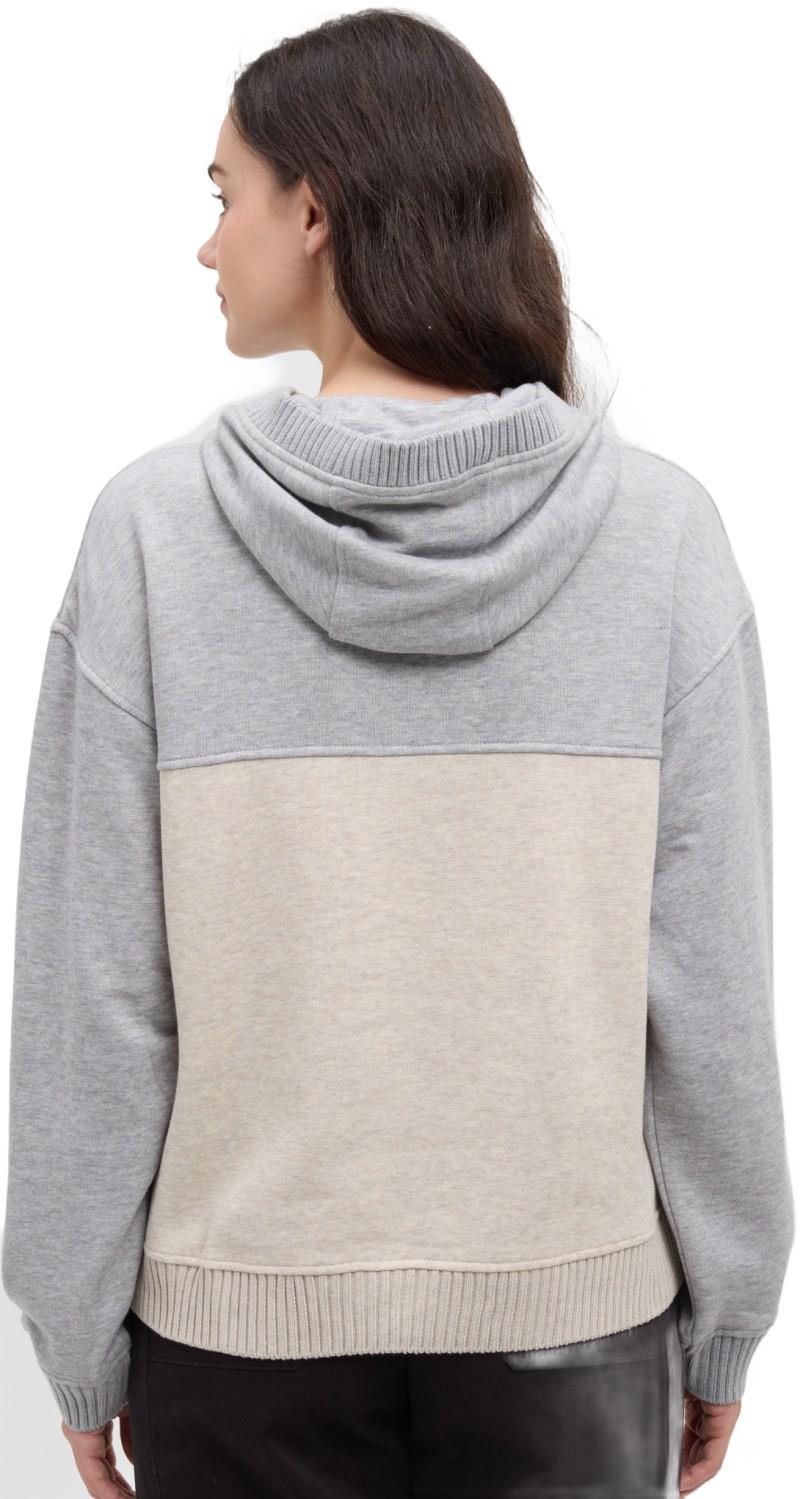 Foster Hoodie - Womens - harbour grey heather / pale oak heather 1