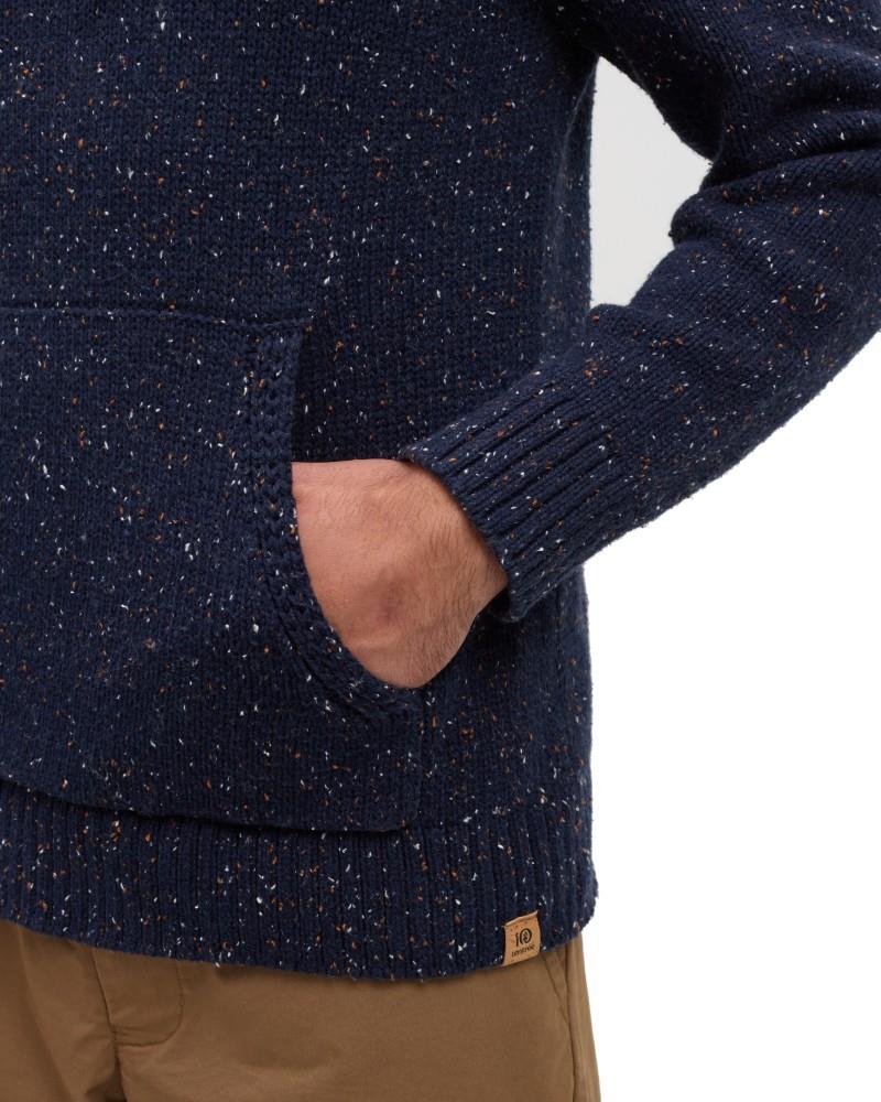 Fraser Fleck Sweater - Mens - midnight blue fleck 1