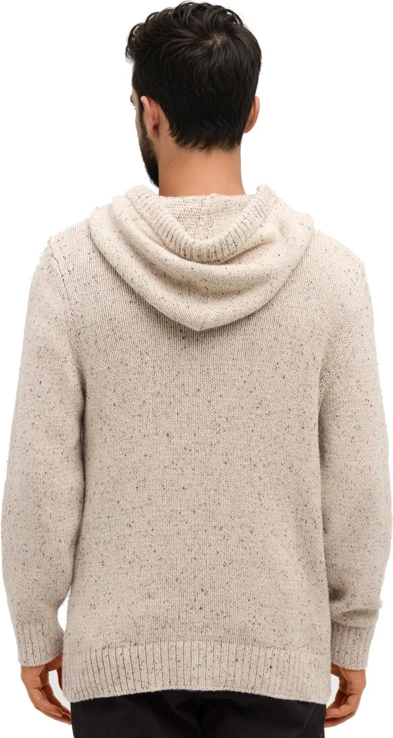 Fraser Fleck Sweater - Mens - pale oak heather fleck 1