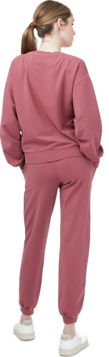 French Terry Balloon Sleeve Crew - Womens - crushed berry 1