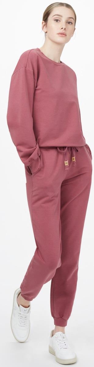 French Terry Balloon Sleeve Crew - Womens - crushed berry 1