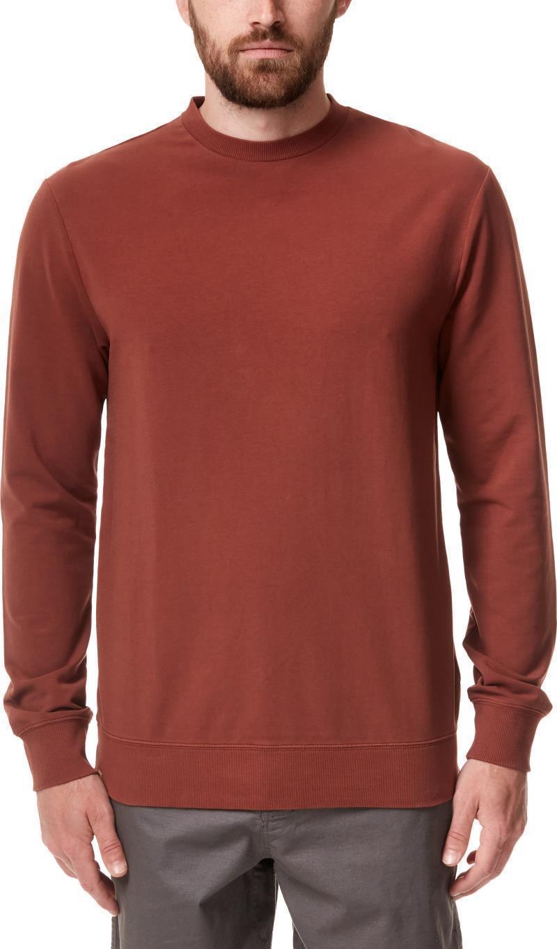 French Terry Classic Crew - Mens - Cherry Mahogany 1