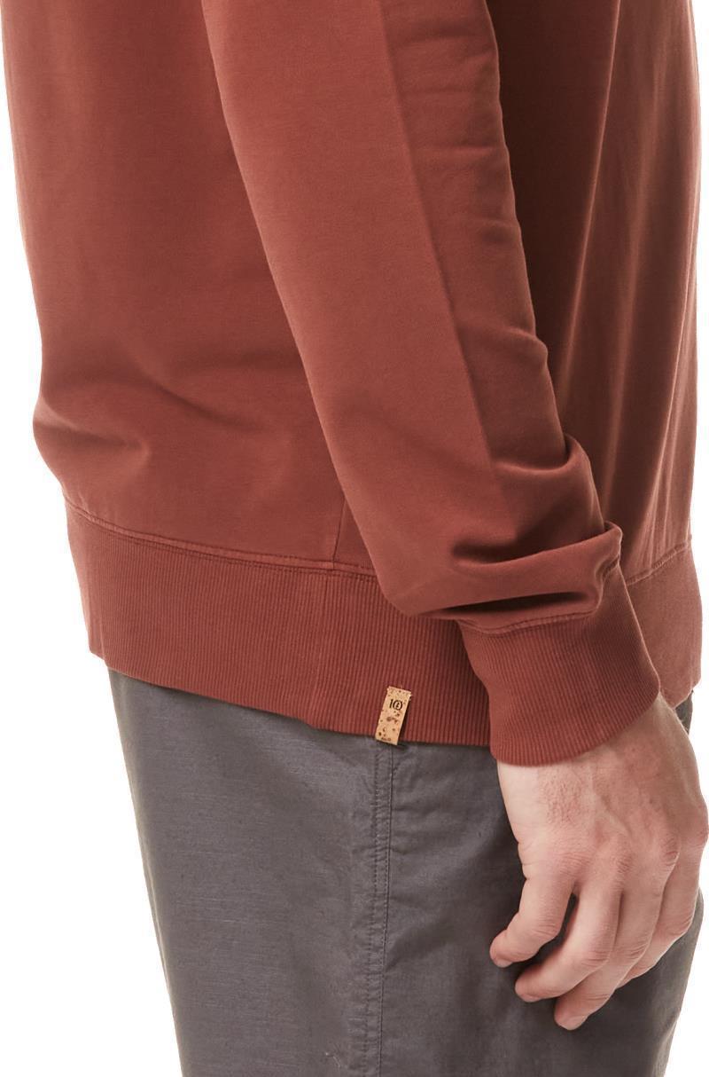 French Terry Classic Crew - Mens - Cherry Mahogany 3