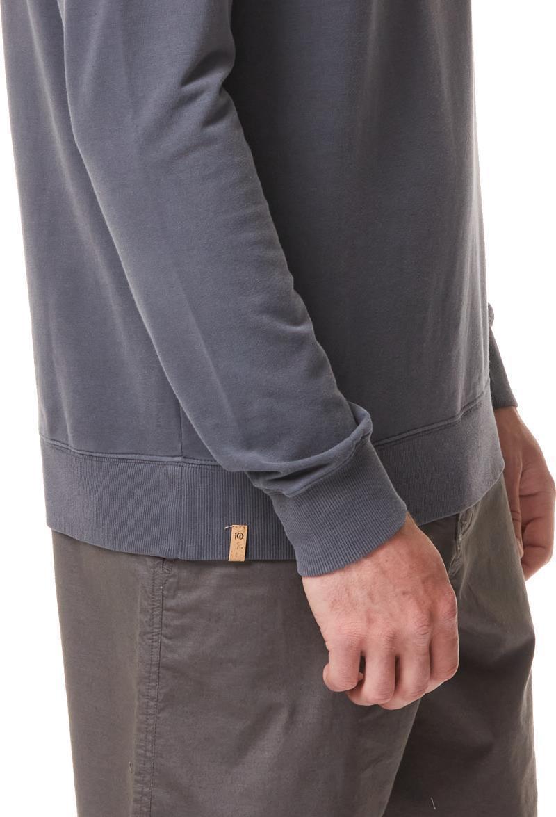 French Terry Classic Crew - Mens - Periscope Grey 3