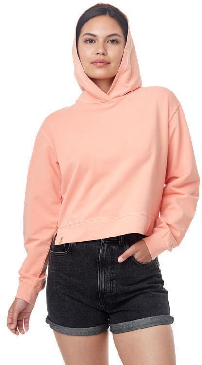 French Terry Cropped Hoodie - Womens - chinook orange 1