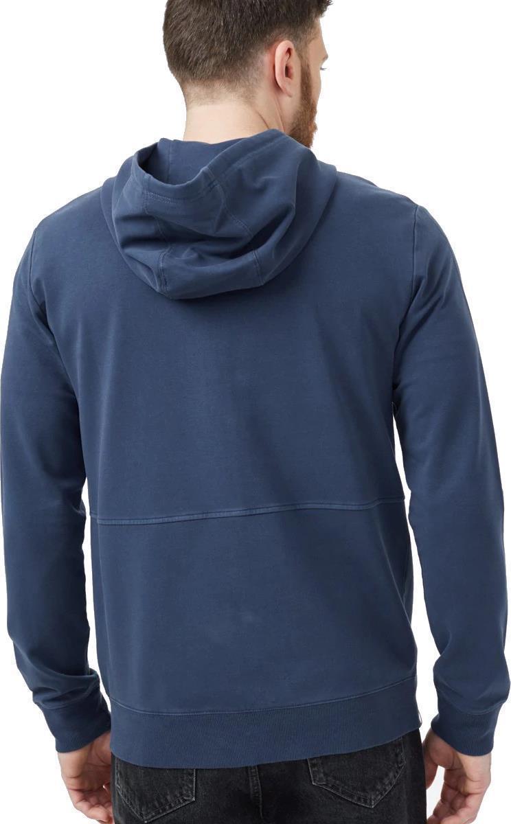 French Terry Zip Hoodie - Mens - dress blue 1