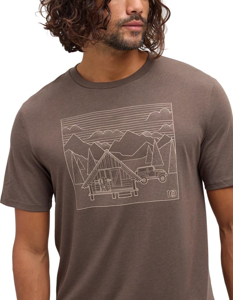 Front Country Cabin T-Shirt - Mens - ashwood / warm oak 1