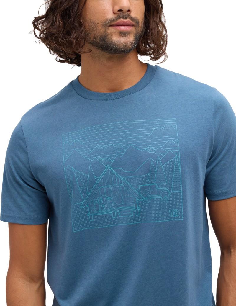Front Country Cabin T-Shirt - Mens - blue horizon / alpine blue 1