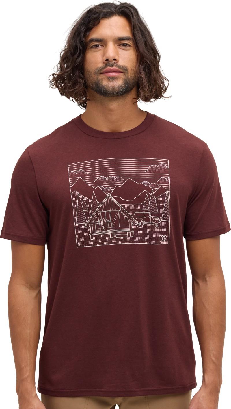 Front Country Cabin T-Shirt - Mens - red chestnut / pale oak 1
