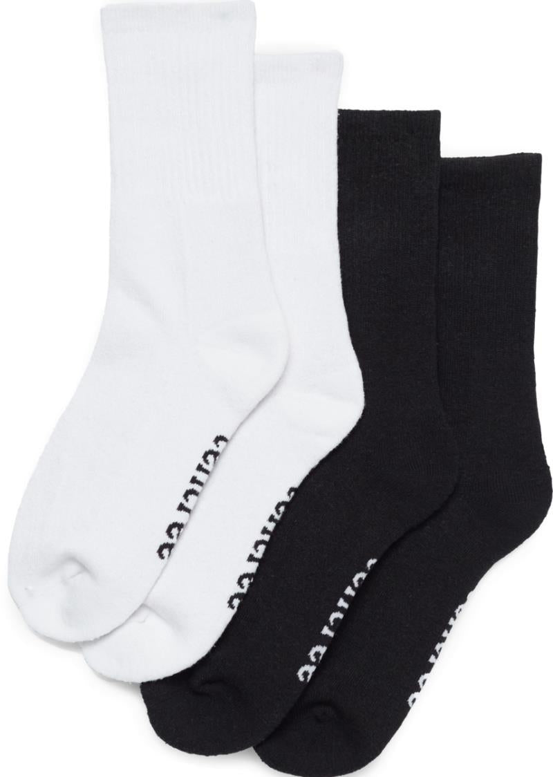 Gambier Socks - meteorite black / white 1