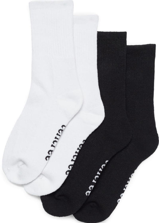Gambier Socks - meteorite black / white 1