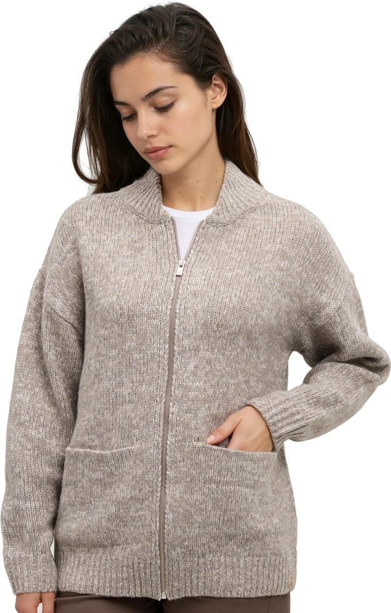 Garibaldi Cardigan - Womens - ashwood heather 1