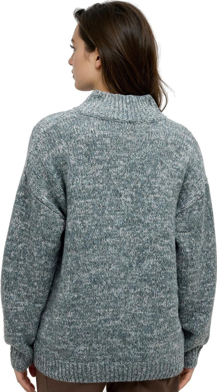 Garibaldi Cardigan - Womens - pine green heather 1