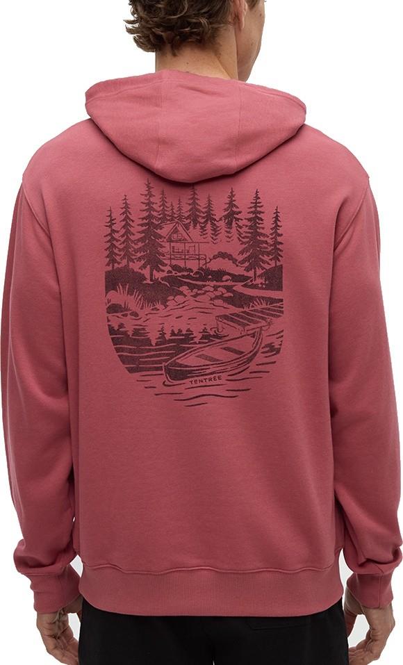 Getaway Relaxed Hoodie - Mens - rosewood / graphite 1