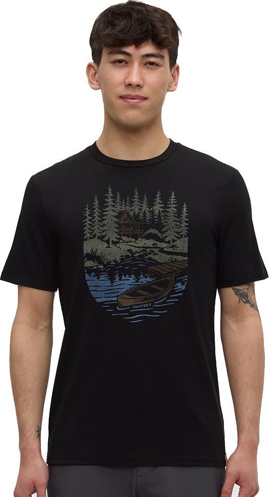Getaway T-Shirt - Mens - meteorite black / light moss 1
