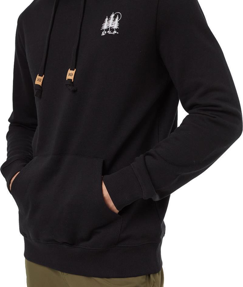 Golden Spruce Update Hoodie - Mens - meteorite black / white emb 1