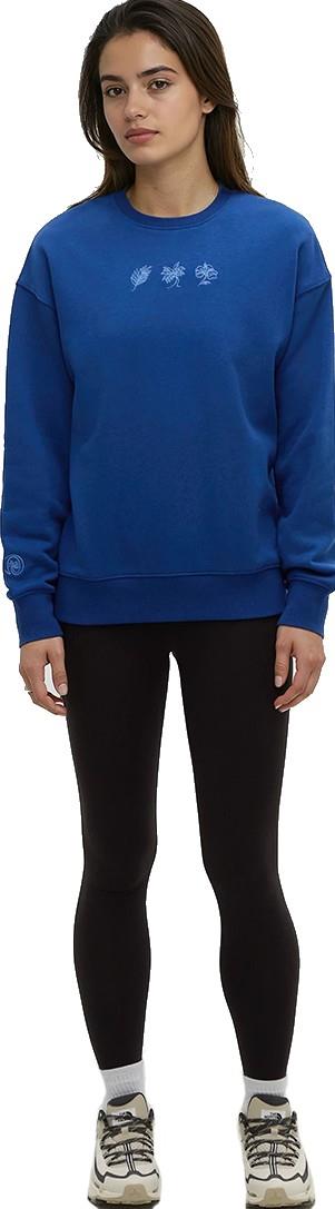 Haiti Embroidery Relaxed Crew - Womens - nightfall / high tide 1