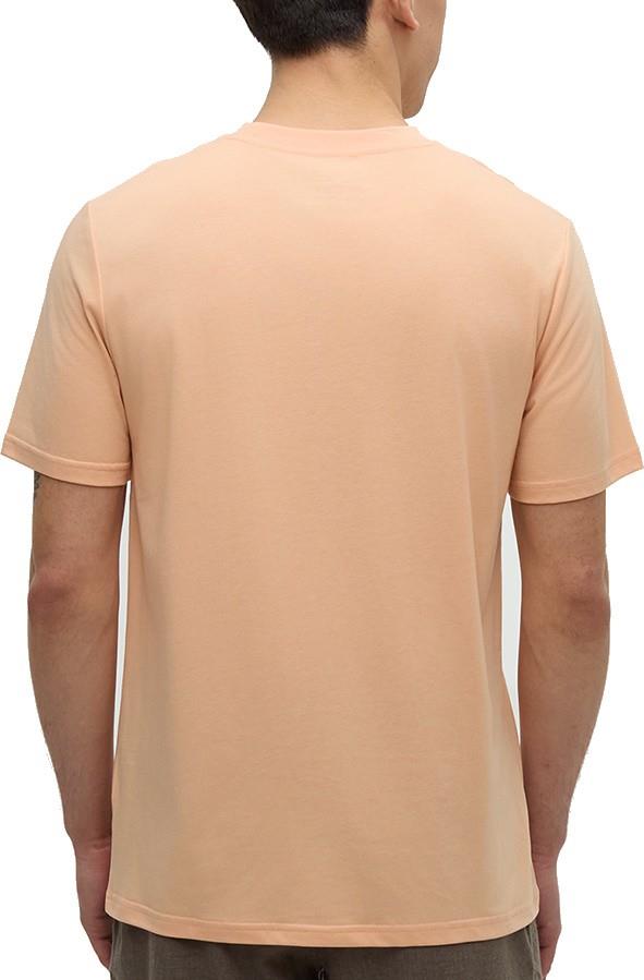 Haiti Palm Logo T-Shirt - Mens - orange sherbet / clay 1