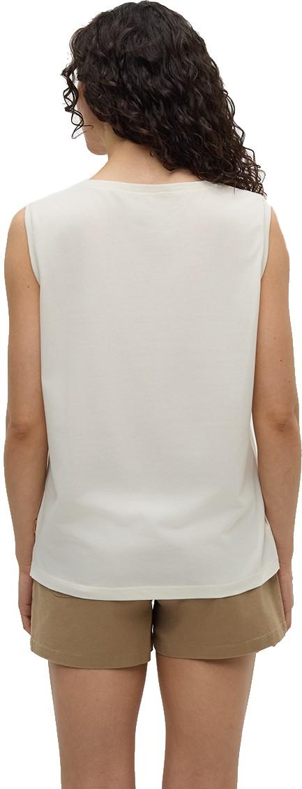 Haitian Hibiscus Tank - Womens - undyed / graphite 1