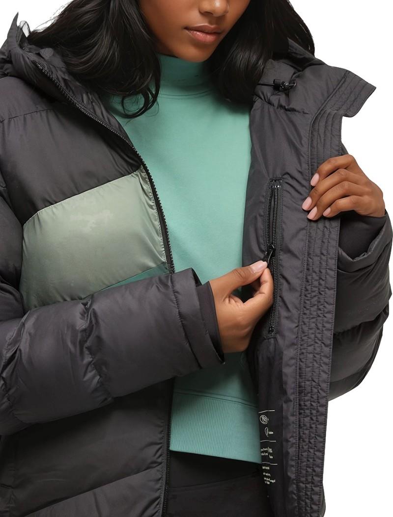 Harwood Puffer - Womens - meteorite black / agave green / forest pine 1