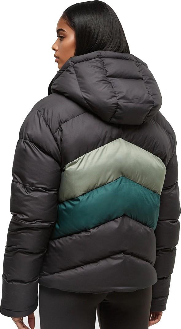 Harwood Puffer - Womens - meteorite black / agave green / forest pine 1