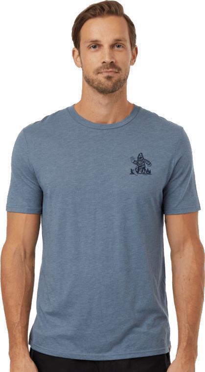 Have You Seen Him T-Shirt - Mens - Blue Mirage Heather / Midnight Blue 1