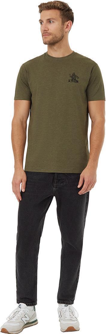 Have You Seen Him T-Shirt - Mens - Olive Night Green Heather / Meteorite Black 3