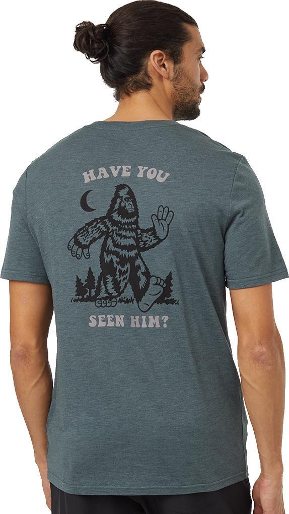 Have You Seen Him T-Shirt - Mens - Urban Green Heather / Meteorite Black 2